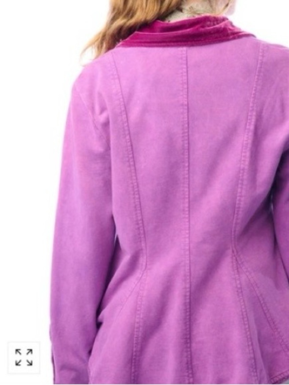 Aratta Purple & Magenta Colonel Jacket - Picture 4 of 6